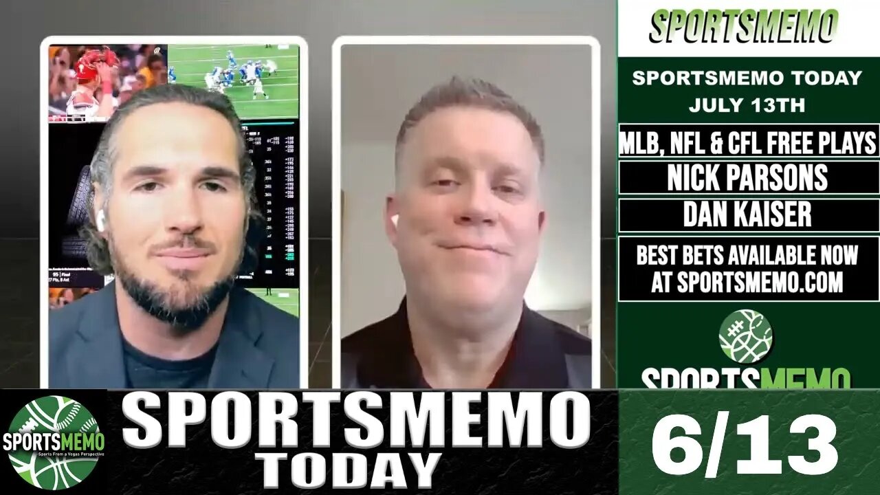 Free Sports Picks | MLB Predictions | CFL Week 6 Picks | NFL Season Wins | SM Today July 13