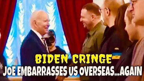 BIDEN CRINGEY UKRAINE VISIT: What is the Deal with Joe and Men's Biceps?