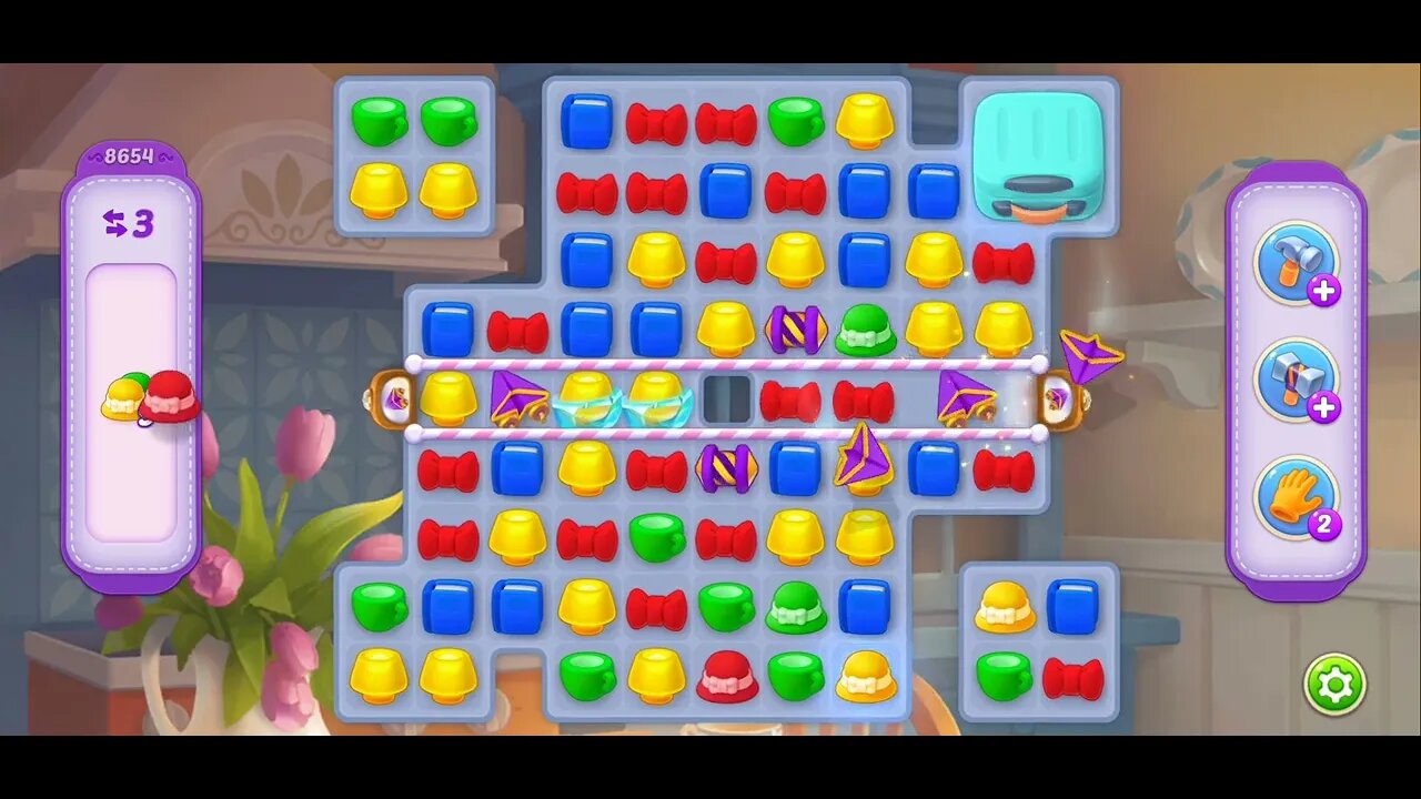 Playrix Homescapes Gameplay Walkthrough Level 8654