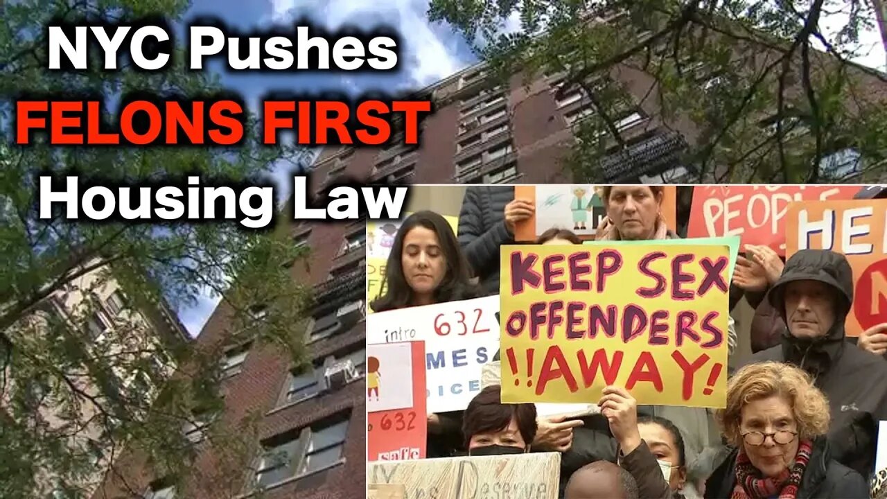 NYC Pushes INSANE Pro Criminal Housing Law