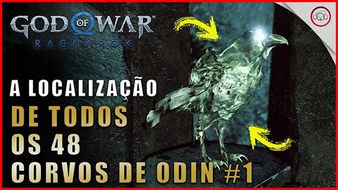 God of war Ragnarok, A localização de todos os 48 Corvos de Odin #1 | Super dica