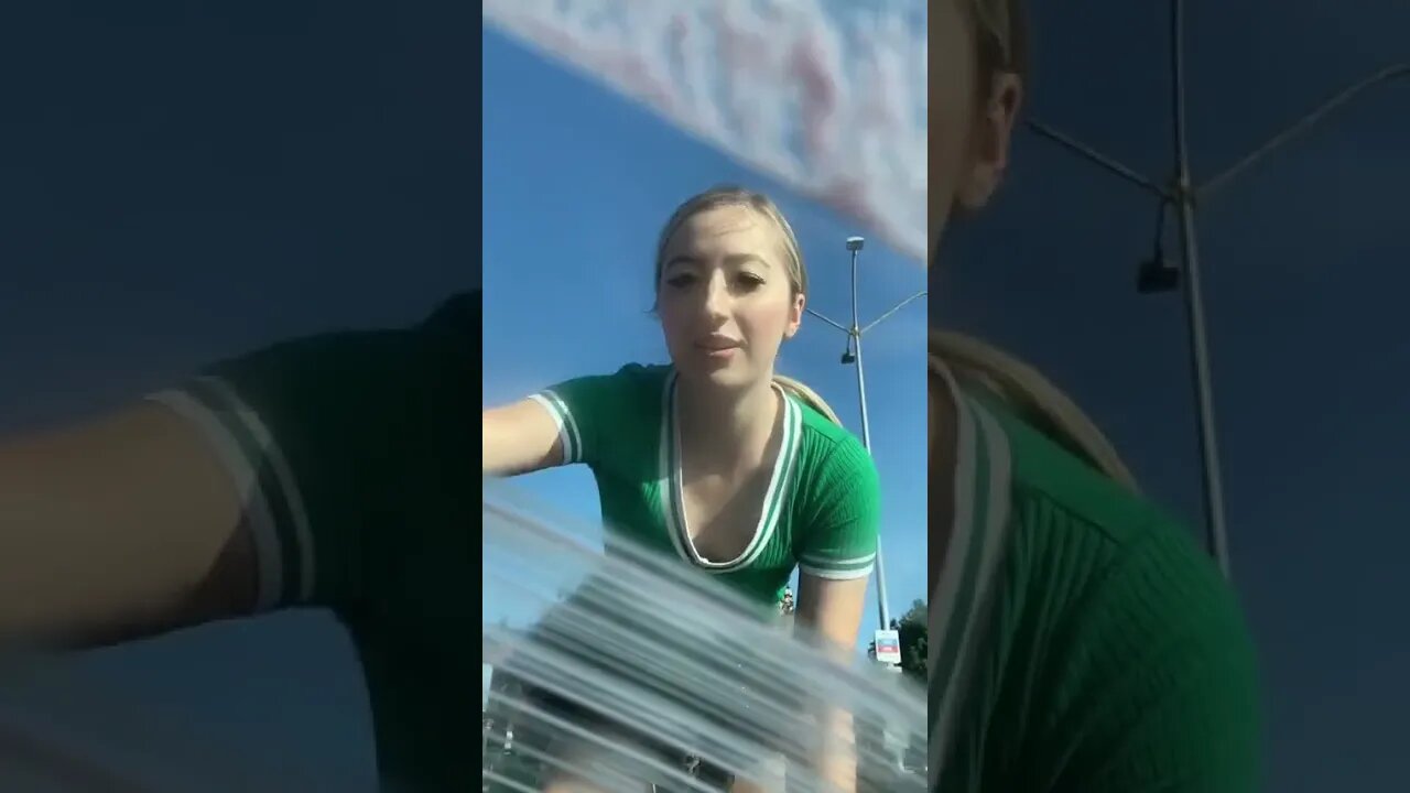 When SECURITY GRABS HER!!