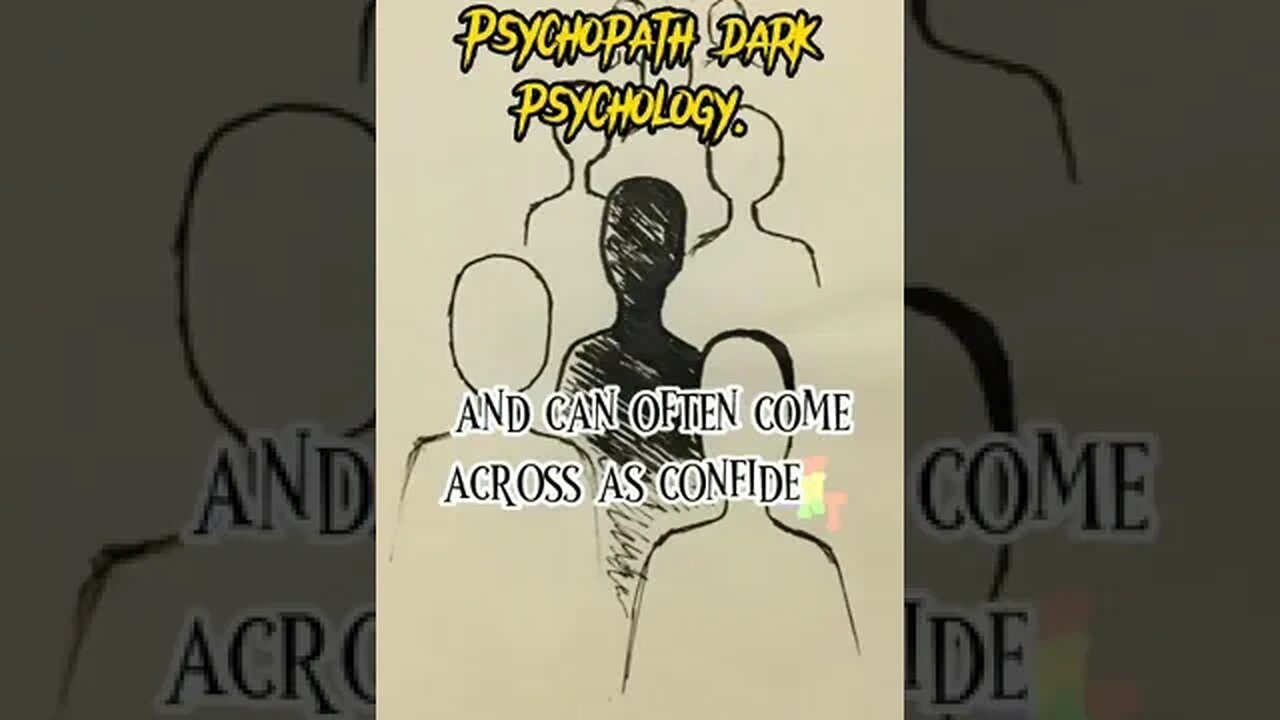 Psychopathy dark psychology [psychology facts]