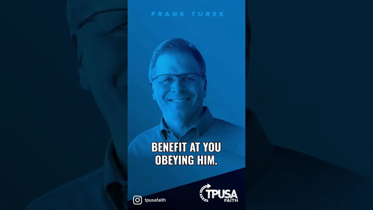 Frank Turek speaking on being in fellowship with God