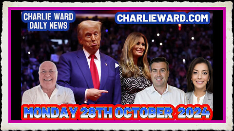 CHARLIE WARD DAILY NEWS WITH DREW DEMI - MONDAY 28TH OCTOBER 2024