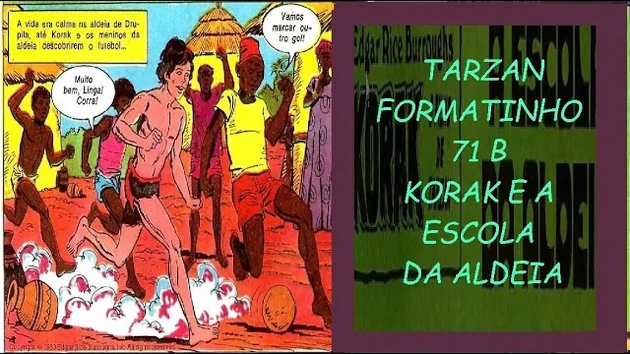 TARZAN FORMATINHO 71 B KORAK E A ESCOLA DA ALDEIA1