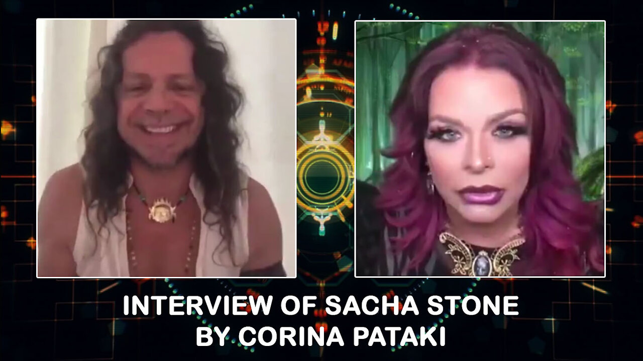 INTERVIEW OF SACHA STONE BY CORINA PATAKI