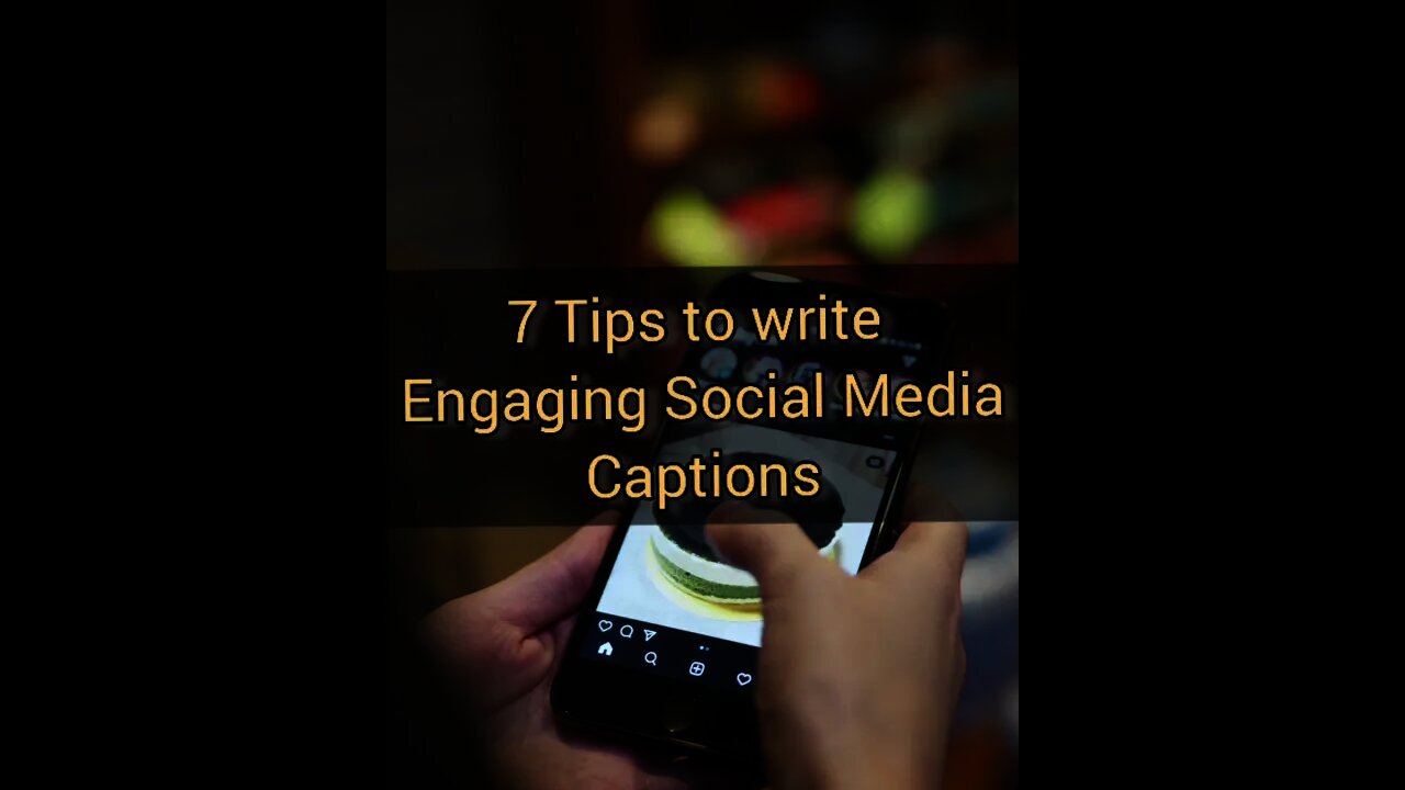 7 tips to write engaging social media captions #socialmedia #youtube #goals #entrepreneur