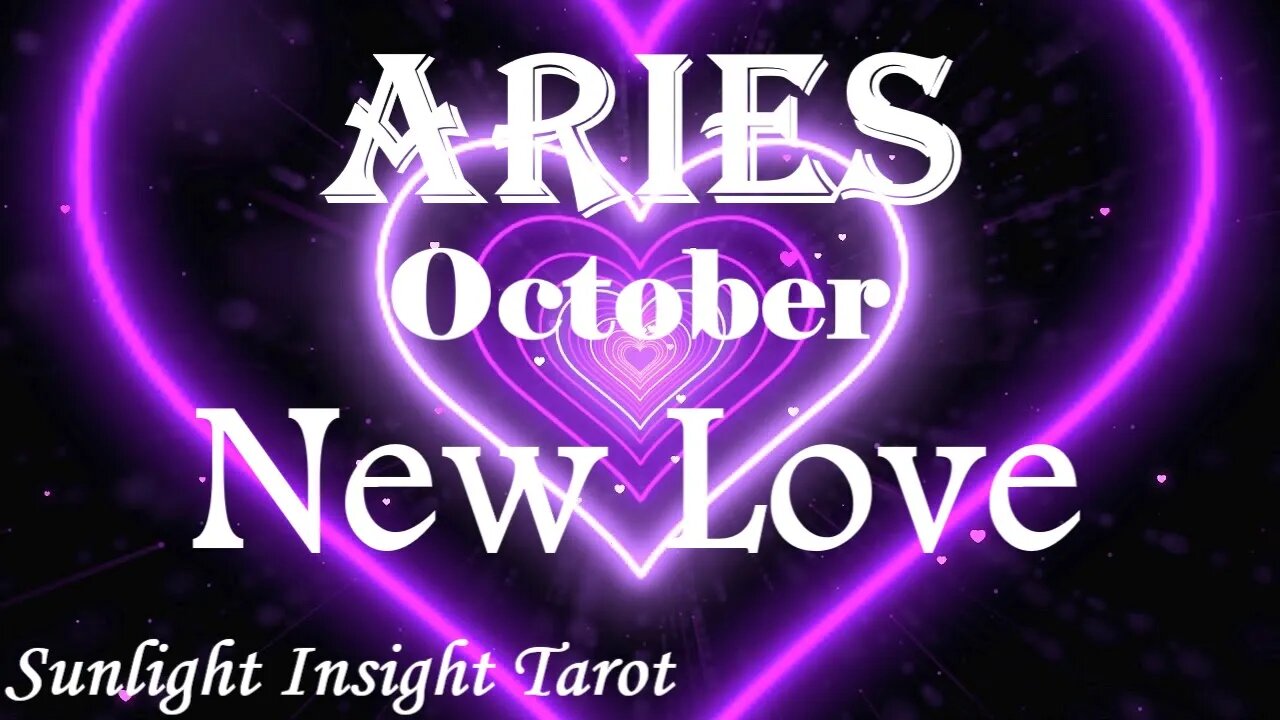 Aries *A Sincere New Romantic Invitation After Completing A Very Challenging Time* October New Love