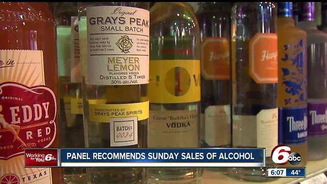 Indiana Sunday alcohol sales could be on the way