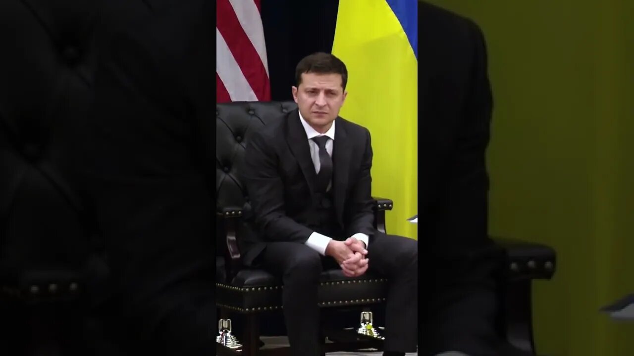 Watch Zelensky Frowns When Trump Mentioned Corruption of Biden's Son Hunter Biden #Shorts