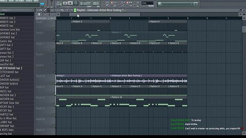 Antbeatz Making Beats Live! | FL Studio