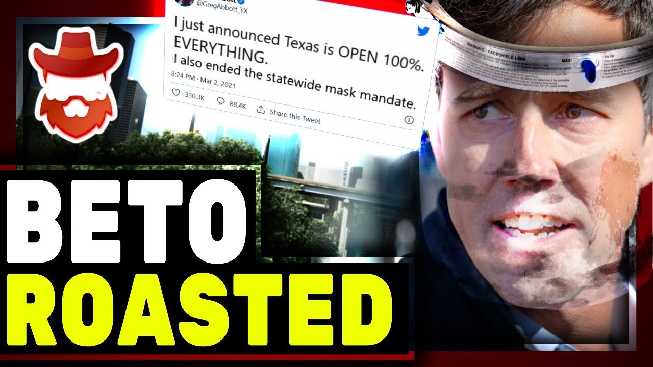 Beto O’Rourke BLASTED For Being 100% From About Opening Texas