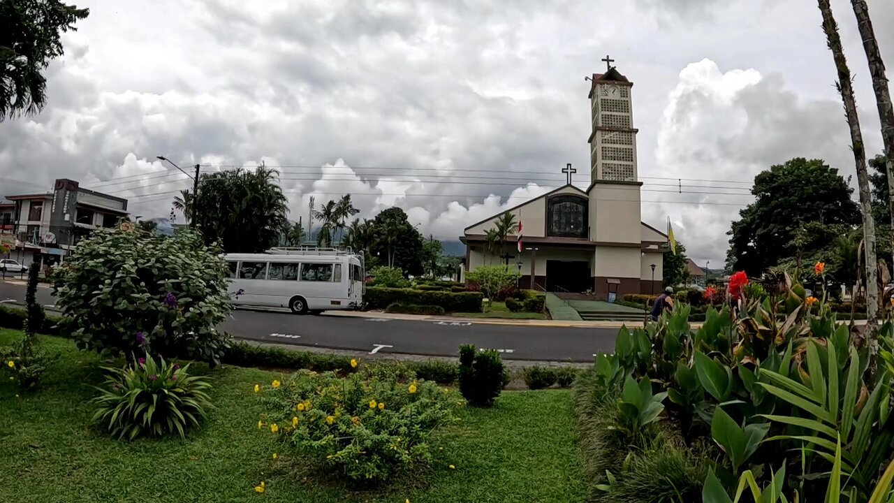 La Fortuna City Park in Costa Rica