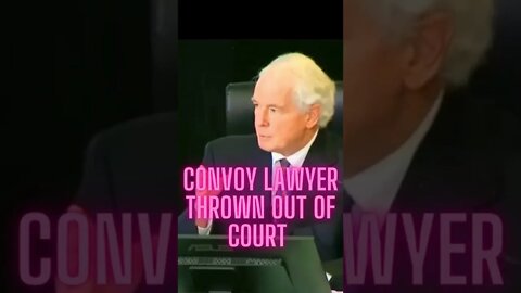 IM SPEAKING! commissioner calls security to throw out convoy lawyer #shorts