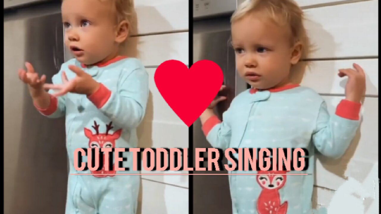 Toddler || cute baby || singing ❤❤