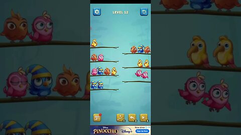 Bird Sort Puzzle - Level 12