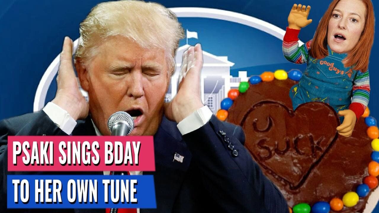 RUIN YOUR DAY BY WATCHING JEN PSAKI TRY TO SING HAPPY BIRTHDAY