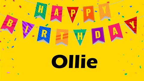 Happy Birthday to Ollie - Birthday Wish From Birthday Bash
