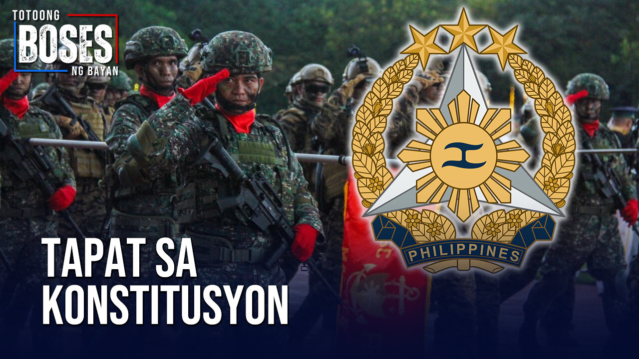 Kasundaluhan, mananatiling tapat sa konstitusyon -AFP
