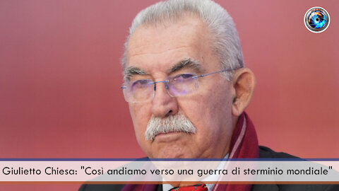 Giulietto Chiesa: "Così andiamo verso una guerra di sterminio mondiale"