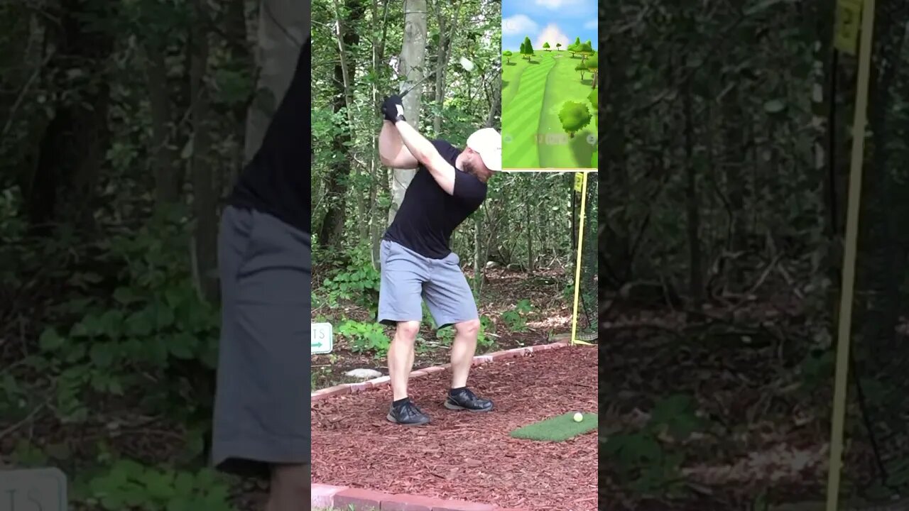 Oughterard Golf Club- Hole 12 #Shorts #Golf #GarminR10 #R10 #Golfing #Golfer #SimGolf #YoutubeShorts
