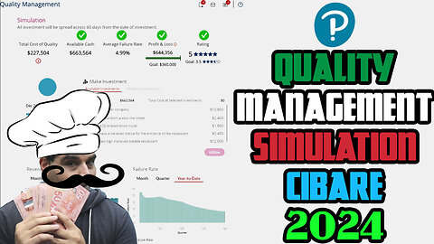 Cibare Italian Restaurant Quality Management Simulation #Cibare #simulation