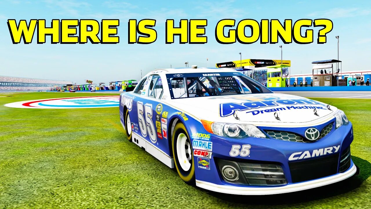 MARK MARTIN LOSES HIS MIND // NASCAR 2013 Career Mode Ep. 33