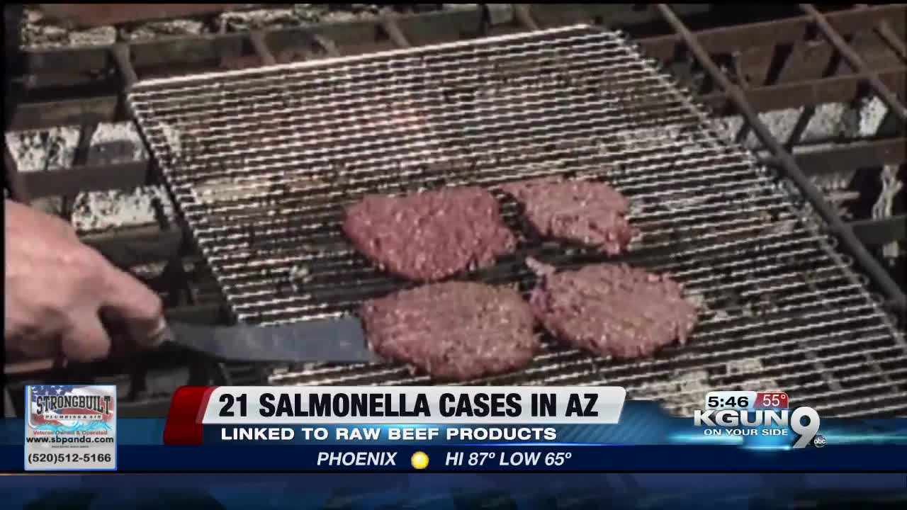 Agency: 21 salmonella cases in Arizona due to recalled beef