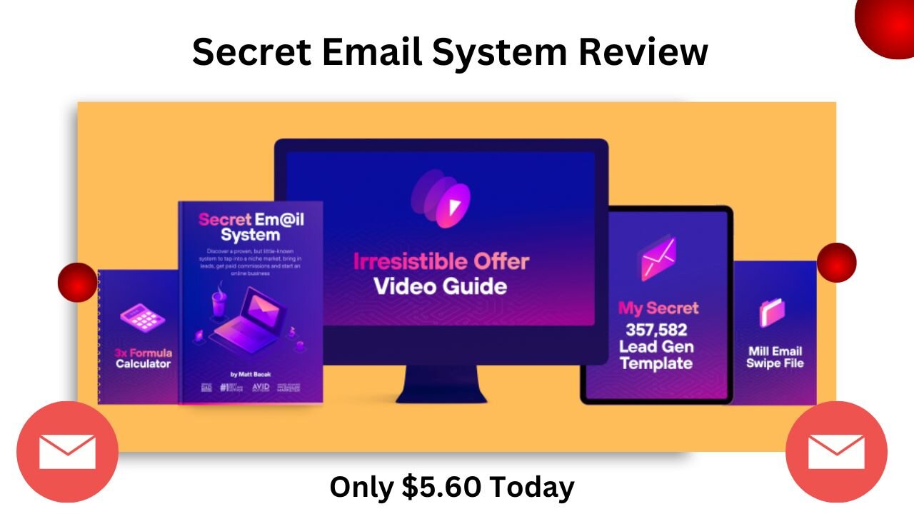 Secret Email System Review-For Anyone Looking To Start, Scale, and Grow A Digital Business In 2024!