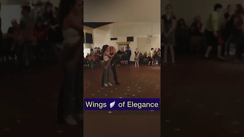 Graceful Wings Unfolded on the Dance Floor 🕊️💃 #swingdance #countrydance #coupledance #acrodance