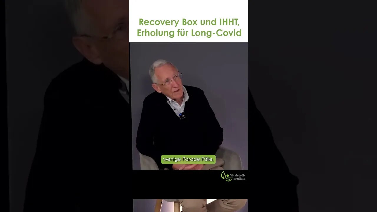 Recovery Box und IHHT - Erholung für Long Covid