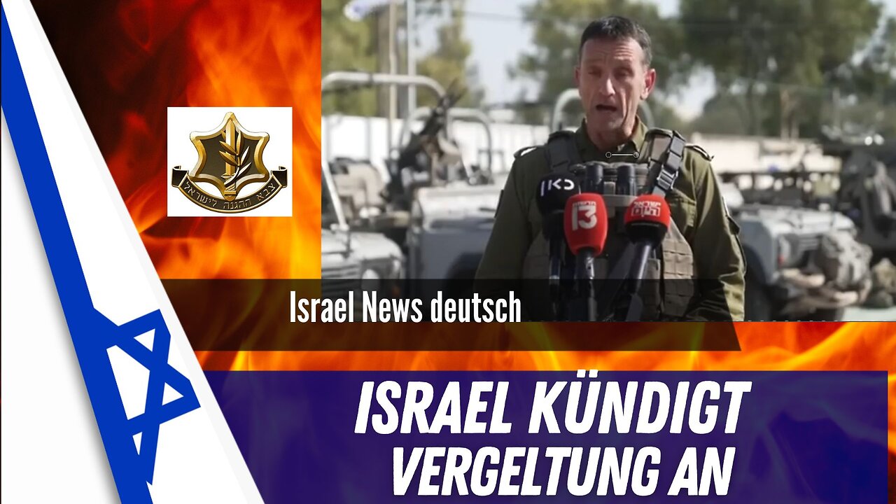 Israel kündigt Vergeltung an