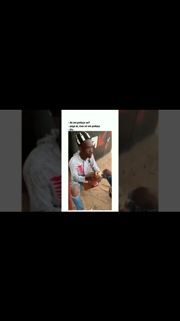 Me dá um Pedacinho 😂😂😂 quem tem amigo assim kkkkkk