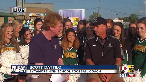 WCPO Game of the Week: Hear Sycamore coach Scott Datillo