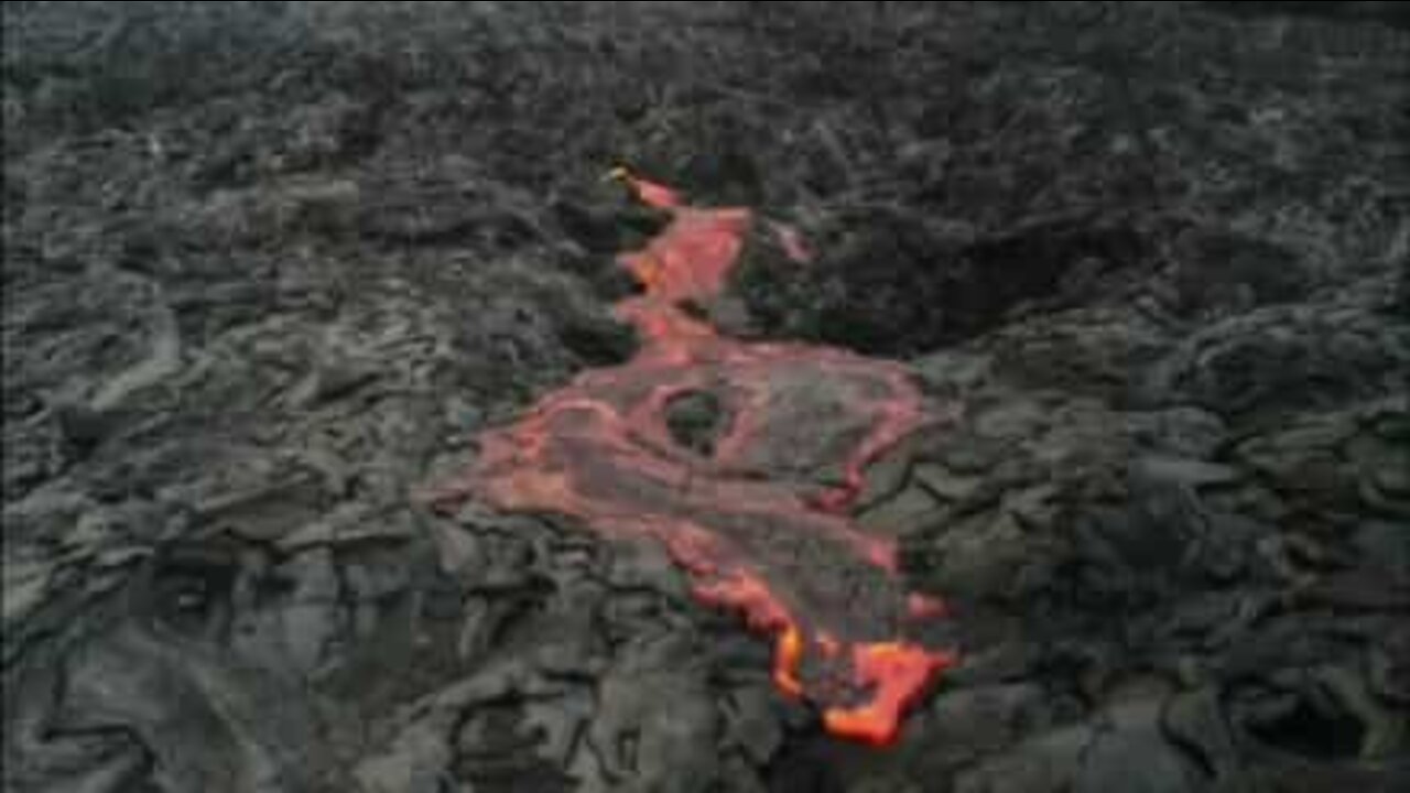 Incredible drone footage of the Kilauea volcano