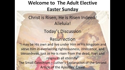 21-04-04 Sunday Elective - Easter Sunday