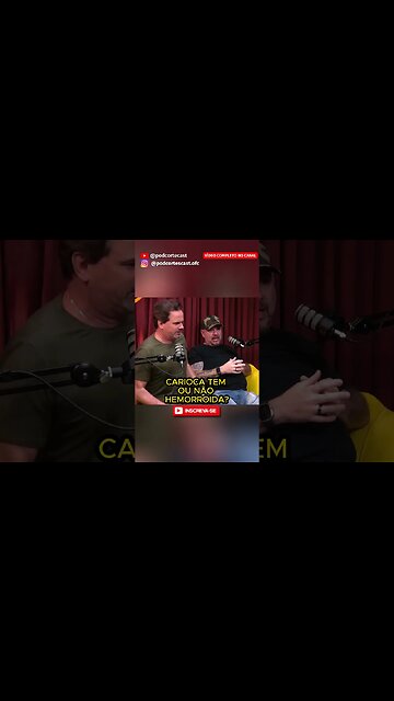 CARIOCA TEM OU NÃO HEMORROIDA? #shorts #carioca #bola #ticaracaticast #paniconatv #programapanico