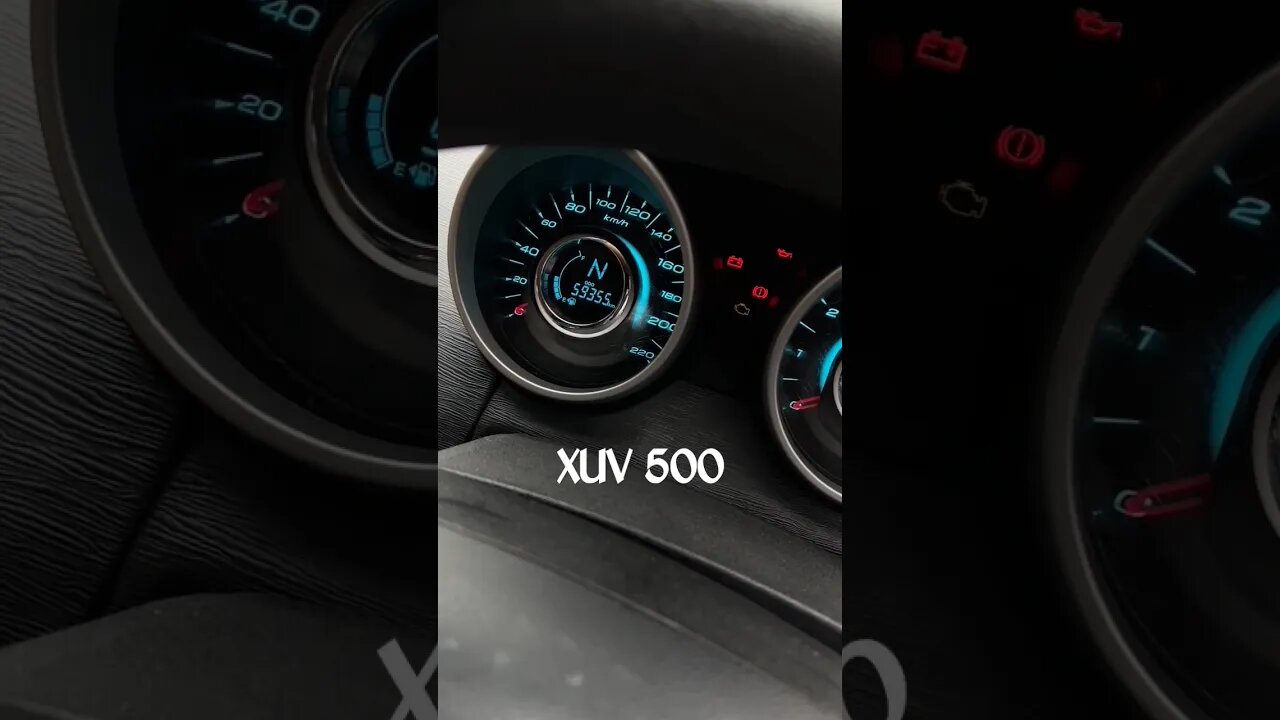 Mahindra XUV500 Trip Switch /Button #mahindra #xuv500 How to Trip Kilometres in Mahindra XUV 500