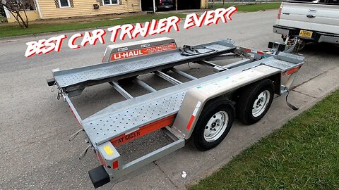 The Genius Design of U-Haul Car Trailers