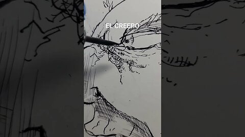 #elcreepo #shorrts #artistdraws #comics #comics #art #inking #comicartist #indiecomics