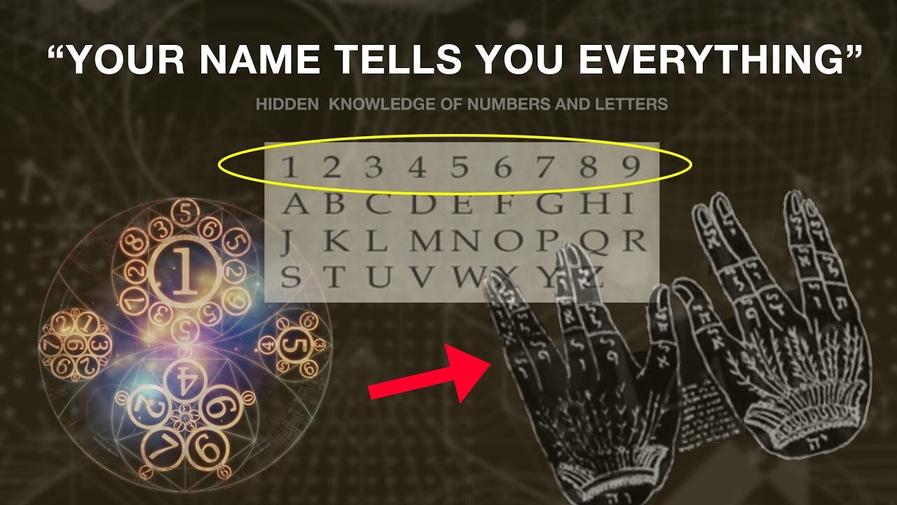 "Each Letter Has Its Own FREQUENCY" | HIDDEN SECRETS OF NUMEROLOGY