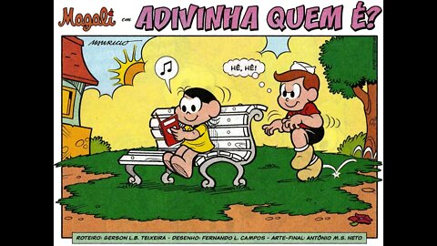 Magali em-Adivinha quem é? | Gibis do Rapha 2