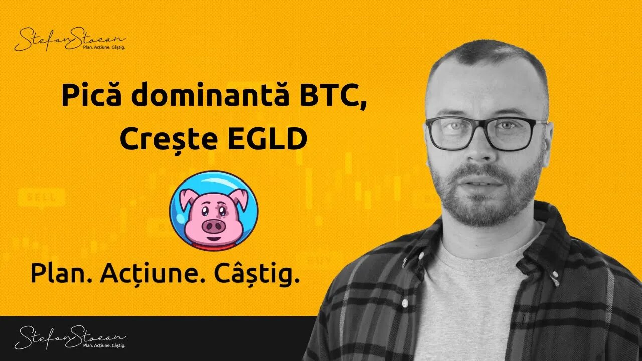 Analiza BTC, EGLD, ETH, BTC.D, SPX! Pica dominanta BTC, facem si noi un ban cinstit!!!