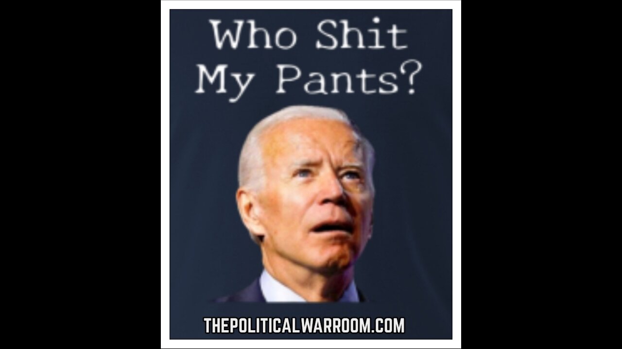 🤣 "JOE 'POOPY PANTS' BIDEN" "WHO SHIT MY PANTS IN ROME ❓" 🤣