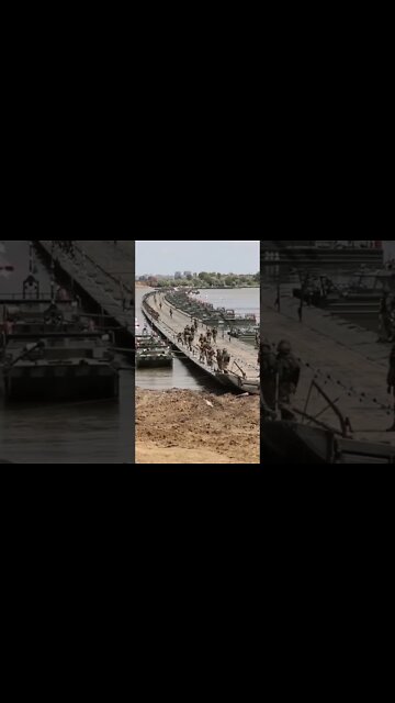 military engineers built a crossing