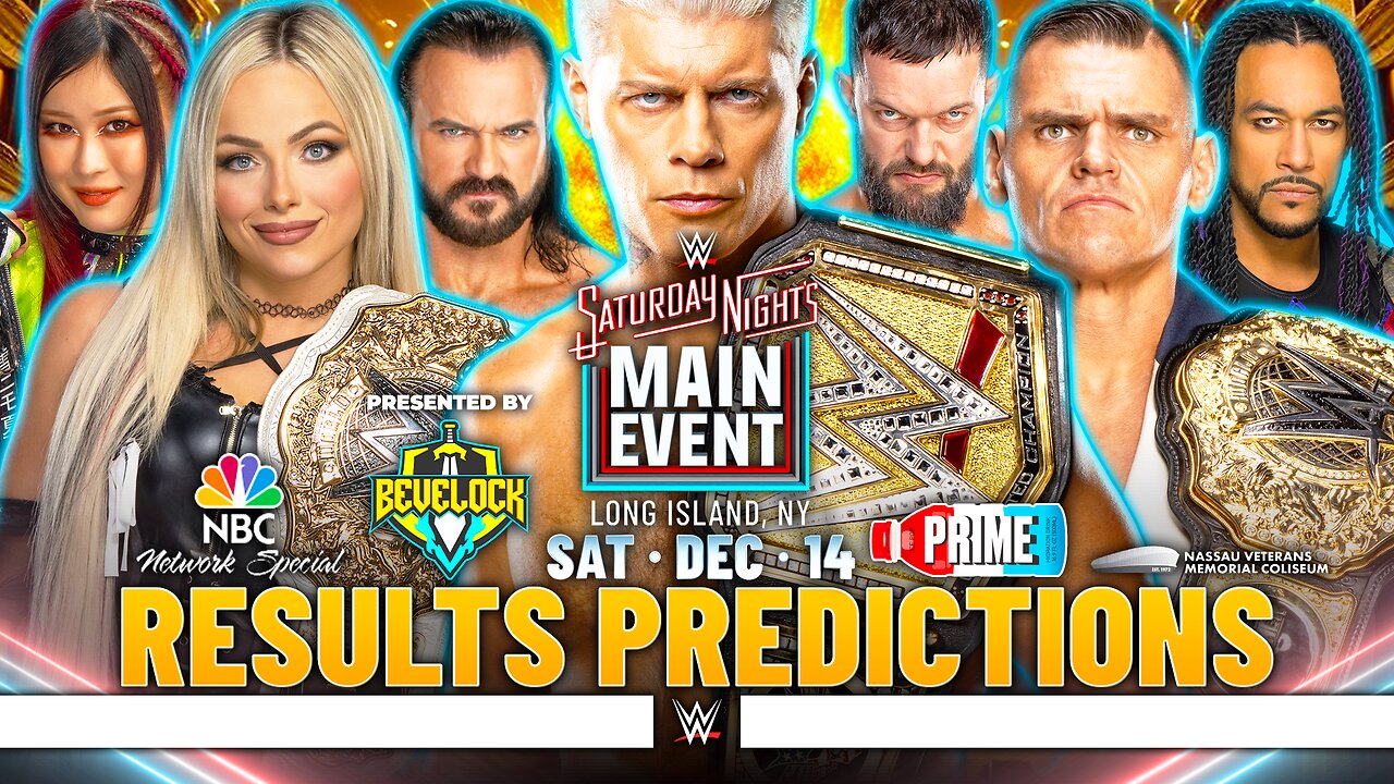 WWE Saturday Night's Main Event 2024 - Results Predictions | Bevelock