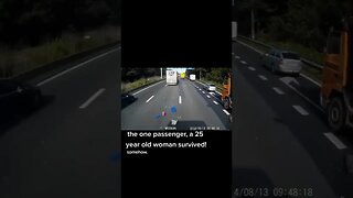 SERIOUS CAR CRASH DRIVER HAS SURVIVED