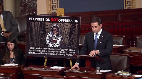 Rubio highlights human rights abuses in Egypt, demands release of Aya Hijazi