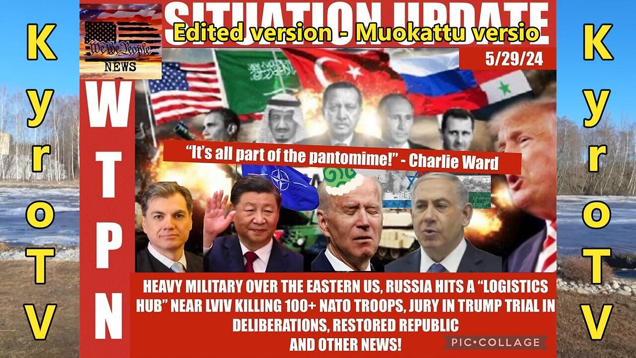 Situation Update - May 29, 2024 (edited version) (Swedish subtitles)
